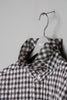 PRINCE PUFFER PLAID SHIRT - BLACK / M26H9SL004-MASU Official Online Store