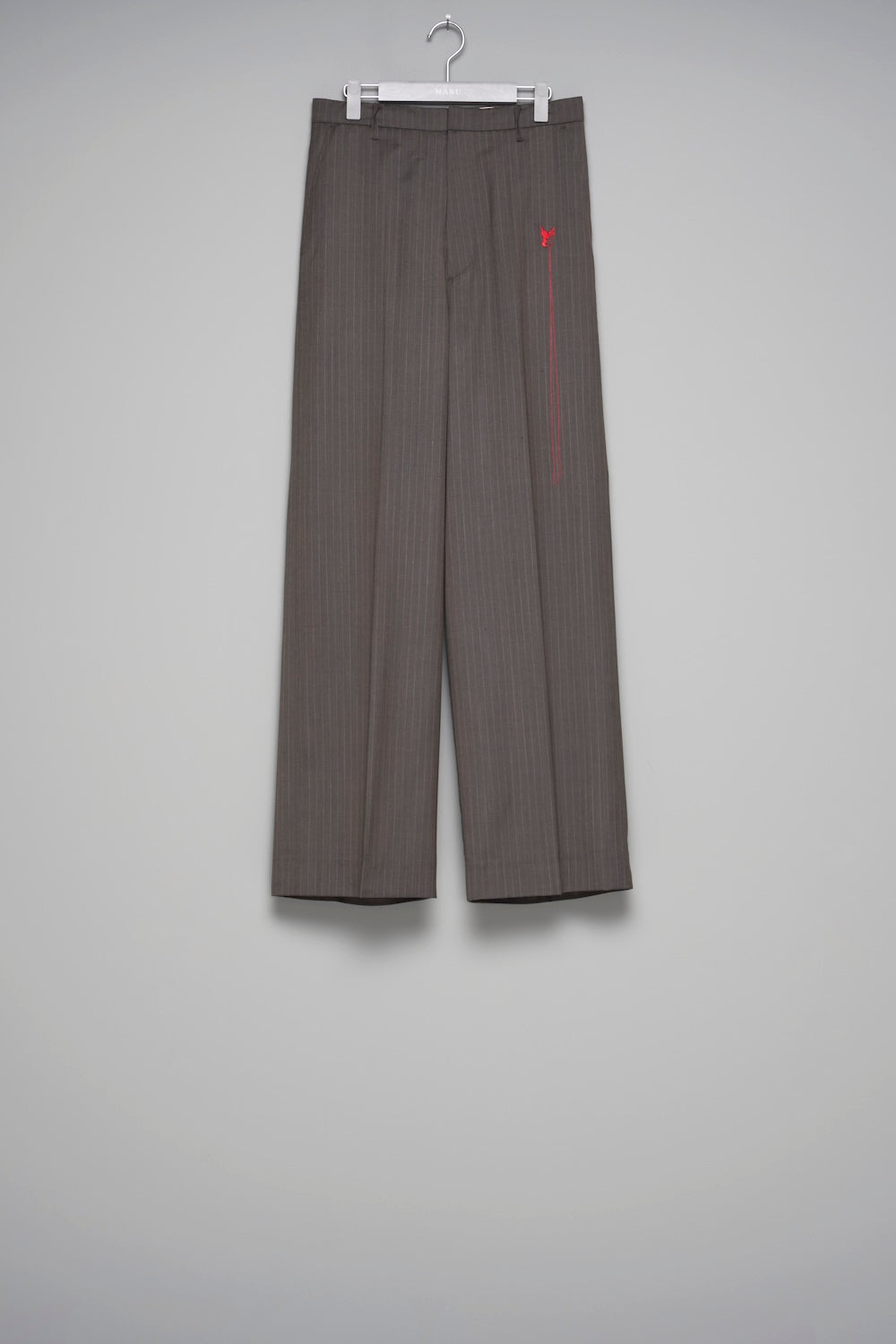 Red Angel Wide Trousers - Stone Gray - MASU– MASU Official Online
