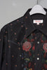 ROCOCO LAYERED WESTERN SHIRT - BLACK / M26H9SL003-MASU Official Online Store