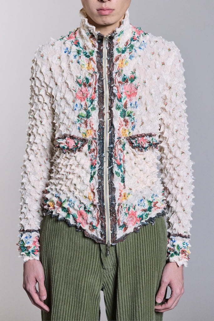 ROCOCO SPIKY JACKET - IVORY / M26H9BL001-MASU Official Online Store