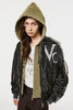 VC VELVET PUFFER BOMBER JACKET - DUSTY BLACK / M26H9BL004-MASU Official Online Store