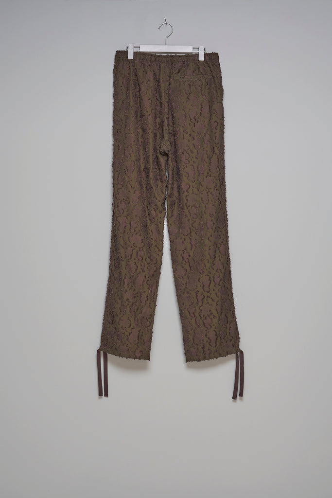 VICK CAMO RIBBON EASY PANTS - BROWN / M25F9PL008-MASU Official Online Store