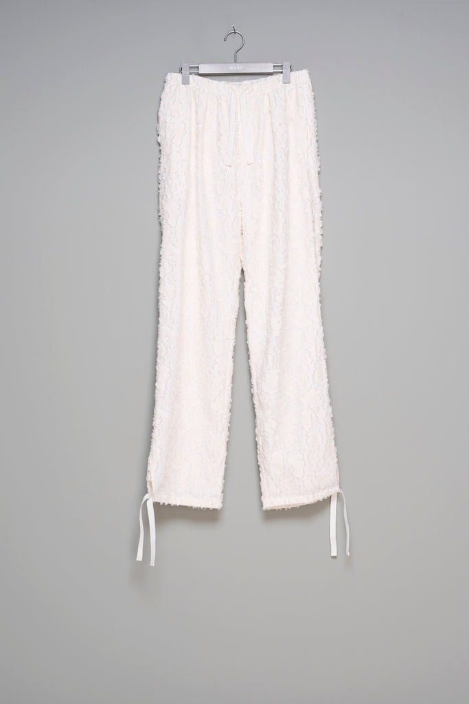 VICK CAMO RIBBON EASY PANTS - WHITE / M25F9PL008-MASU Official Online Store