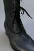 18 HOLE BACK ZIP BOOTS - BLACK / M26H9OJ013-MASU Official Online Store