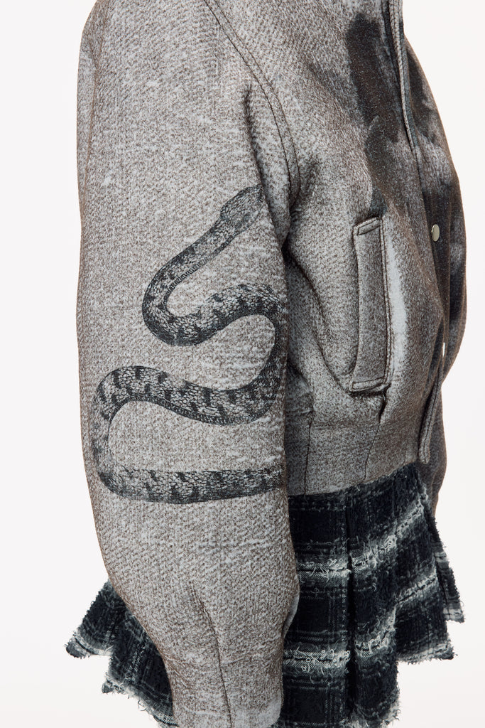 MASU ブルゾン　short bomber 46 MASU/エムエーエスユー/SPIKY PEGASUS BOMBER JACKET/M25F9BL010