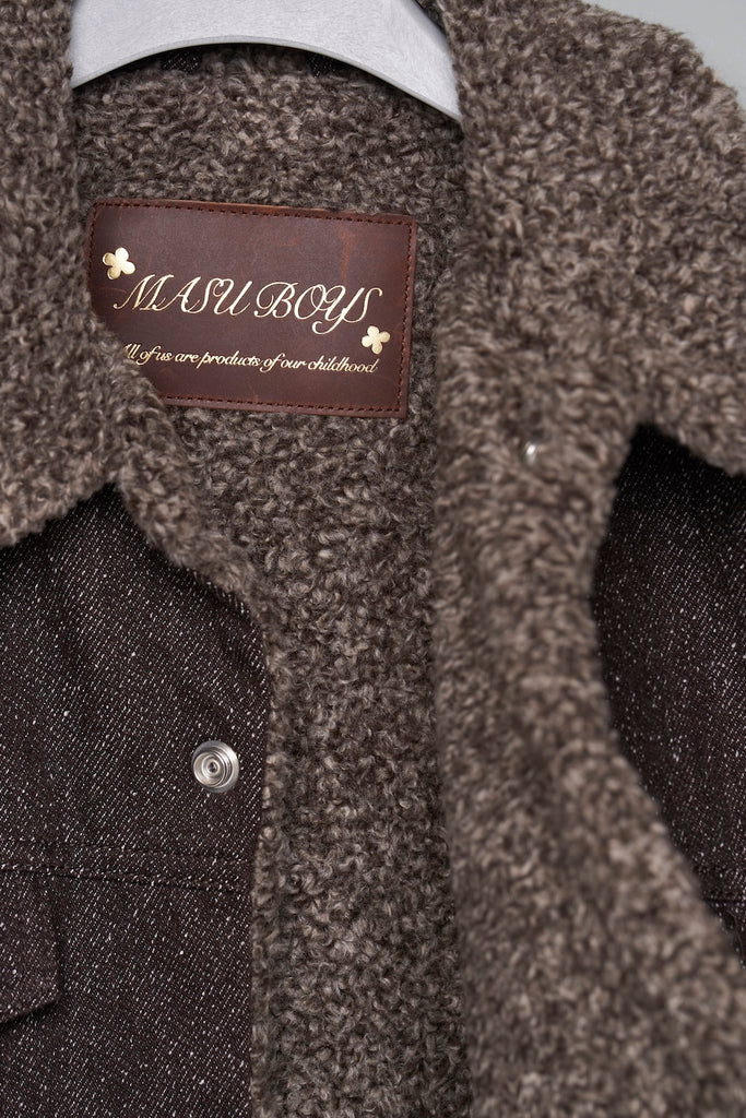 MB NEP BOA TRUCKER JACKET - BROWN / B26H9BL001-MASU Official Online Store