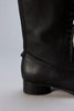 18 HOLE BACK ZIP BOOTS - BLACK / M26H9OJ013-MASU Official Online Store