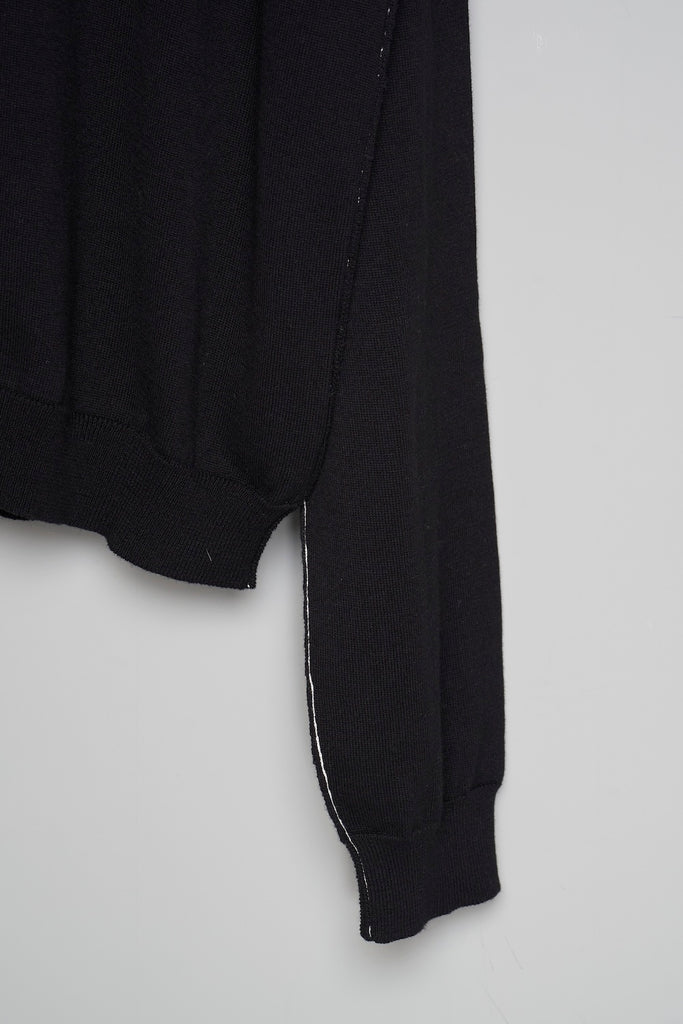 FLOWER ANGEL SWEATER - BLACK / M26H9KN001-MASU Official Online Store