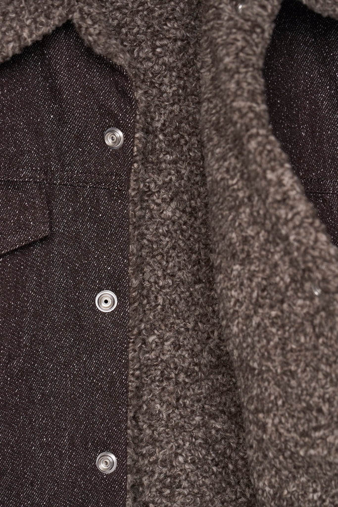 MB NEP BOA TRUCKER JACKET - BROWN / B26H9BL001-MASU Official Online Store