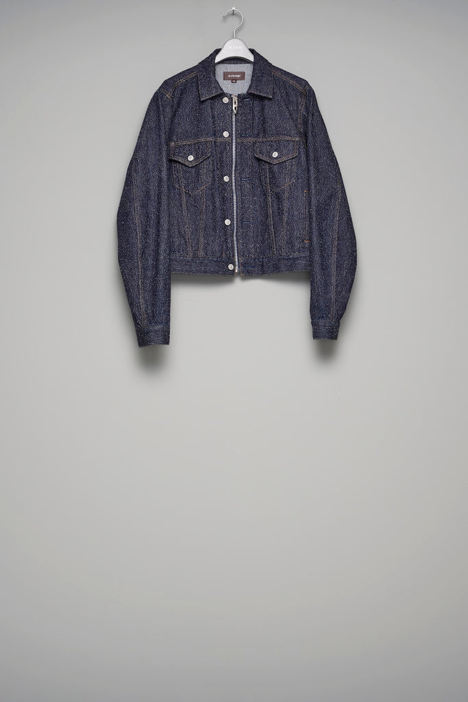 MB ZIP-UP DENIM JAKCET NEP - INDIGO / B26U6BL004-MASU Official Online Store