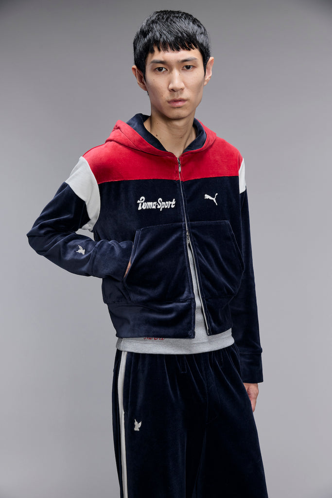 PUMA × MASU T7 SHORT TRACK HOODIE - DARK NAVY / 636086-MASU Official Online Store