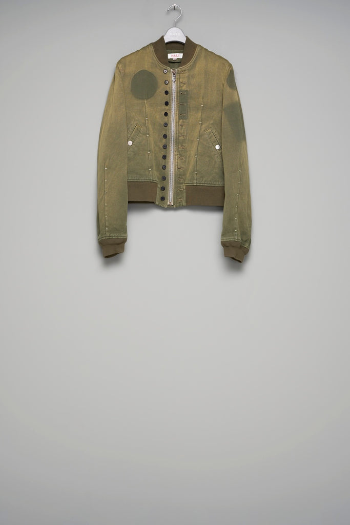 VICTORIAN BOMBER JACKET - SAGE GREEN / M26U6BL005-MASU Official Online Store