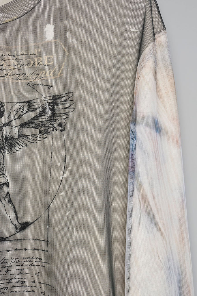 ANGEL DIAGRAM LAYERED CARDIGAN - IVORY / M26H9CS005-MASU Official Online Store