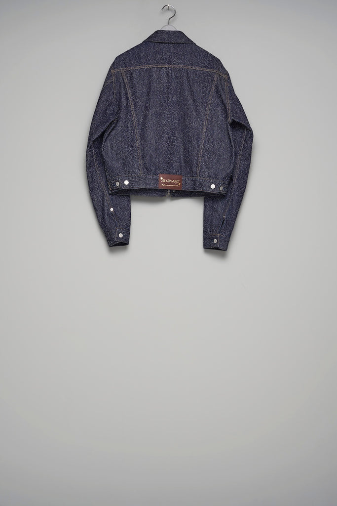 MB ZIP-UP DENIM JAKCET NEP - INDIGO / B26U6BL004-MASU Official Online Store