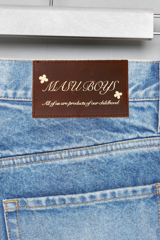 MB DIAMOND WIDE JEANS - INDIGO / B26H9PL002-MASU Official Online Store