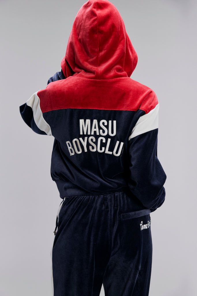 PUMA × MASU T7 SHORT TRACK HOODIE - DARK NAVY / 636086-MASU Official Online Store