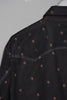 ROCOCO LAYERED WESTERN SHIRT - BLACK / M26H9SL003-MASU Official Online Store