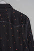 ROCOCO LAYERED WESTERN SHIRT - BLACK / M26H9SL003-MASU Official Online Store