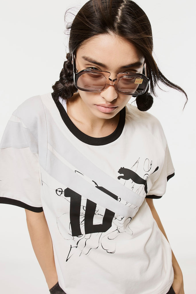 T7 "HOPE EVER" T-SHIRTS - WARM WHITE / 683360-MASU Official Online Store