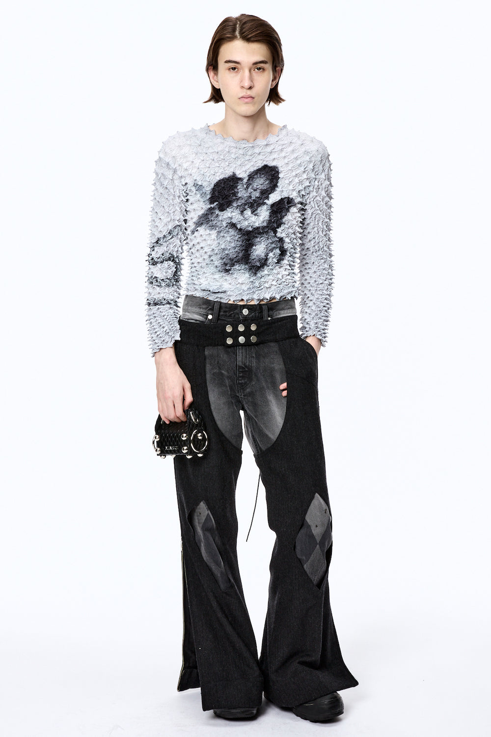 MASU Spiky スパイキー トップス レッド 赤 46 Spiky Sweatshirt - Red - MASU– MASU Official Online Store