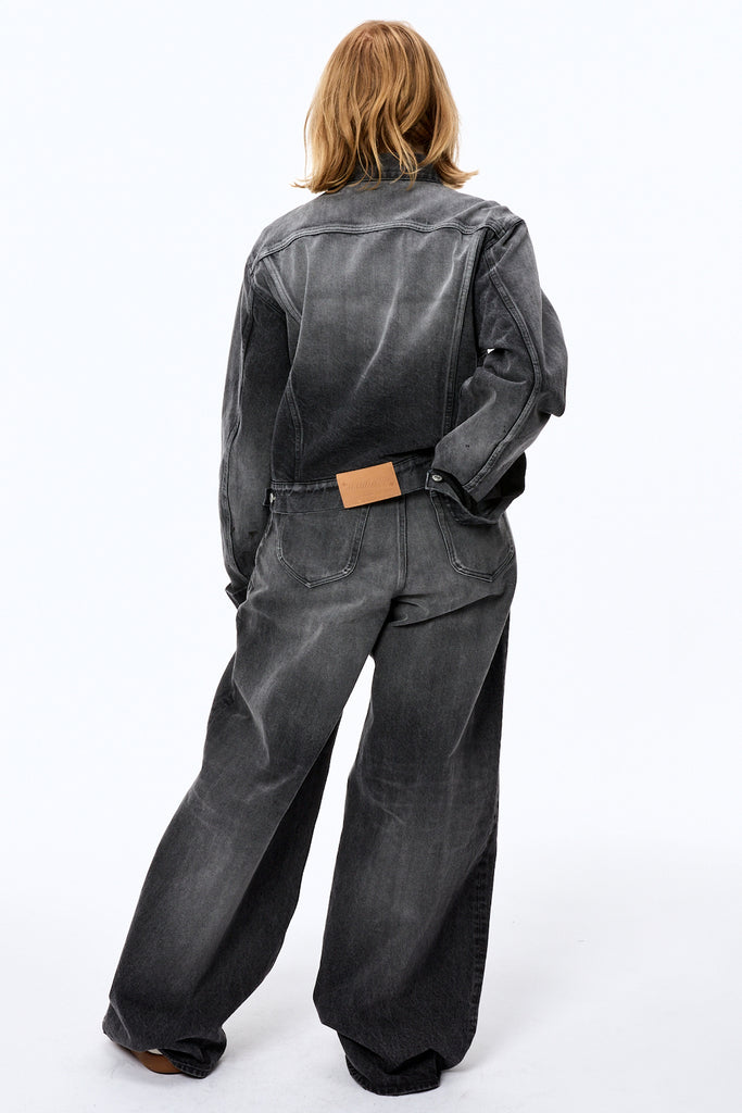 MB DENIM JACKET USED - BLACK / B25F9BL002-MASU Official Online Store