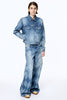 MB BAGGY JEANS DIAMOND - INDIGO / B25F9PL003-MASU Official Online Store