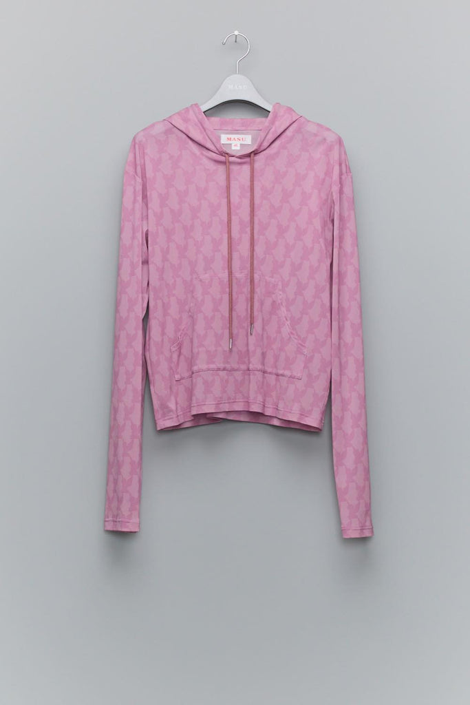 ANGEL MESH HOODIE - PINK / MPFW-CS0624-MASU Official Online Store