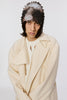 BAT COLLAR OVER COAT - WHITE / MPFW-CT0224-MASU Official Online Store