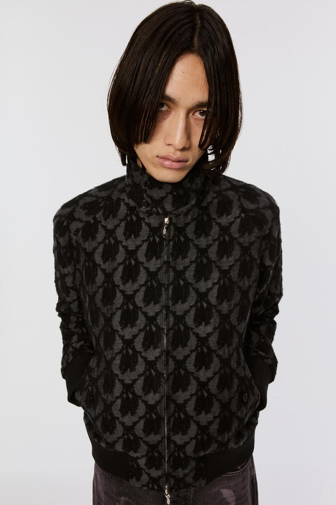 BAT JACQUARD DRIZZLER JACKET - BLACK / MPFW-BL0424-MASU Official Online Store