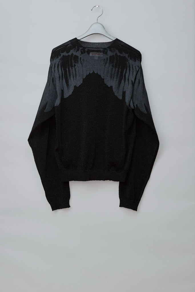 CLEAR ANGEL WING SWEATER / MASS-KN0524-MASU Official Online Store