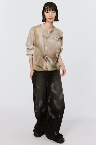 Clear Cardigan - Pigeon - MASU– MASU Official Online Store