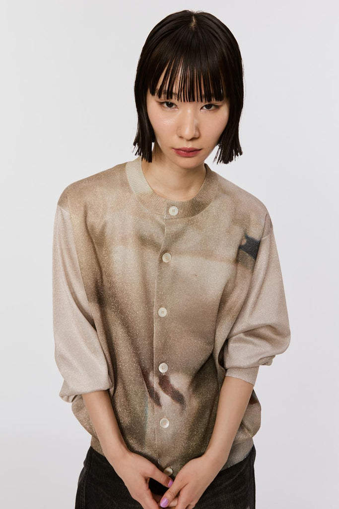 CLEAR CARDIGAN - PIGEON / MPFW-KN0224-MASU Official Online Store