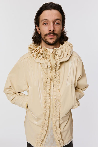 DANCING RAIN JACKET - CREAM / MPFW-BL1024-MASU Official Online Store