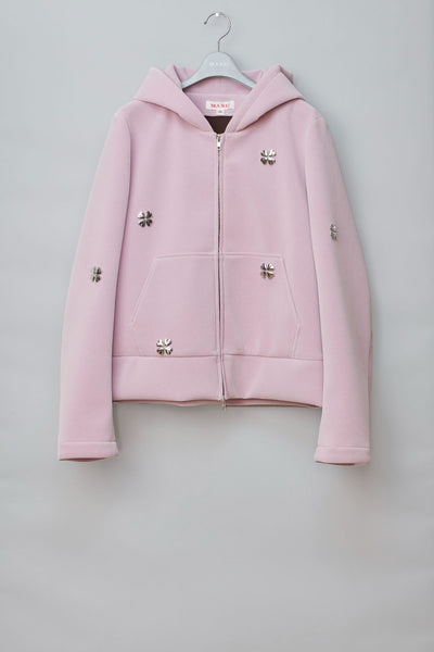 FLOCKY DOLL ZIP-UP HOODIE / MASS-CS0524