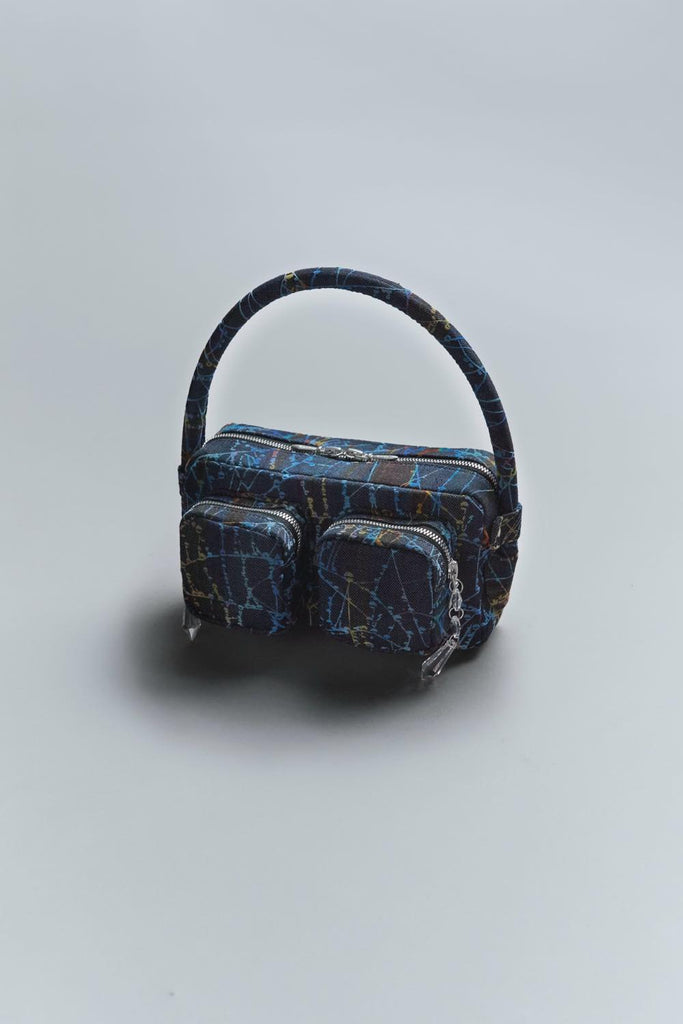 FLOCKY RAINBOW WEB MINI BAG - INDIGO / MPFW-OJ0824-MASU Official Online Store