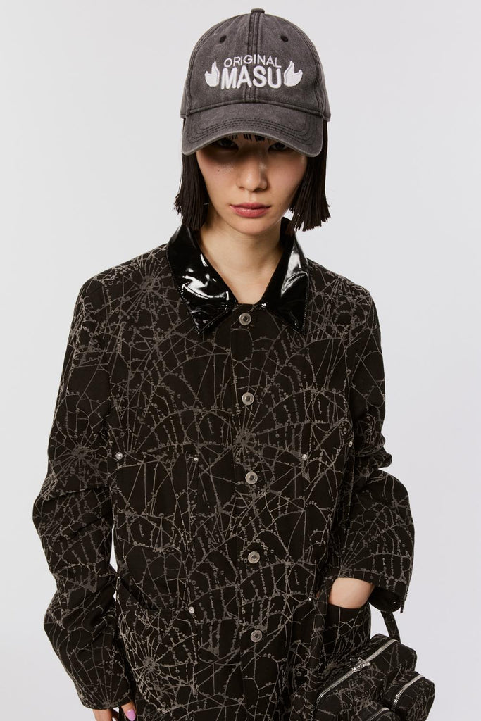 FLOCKY WEB COVERALL - BLACK / MPFW-BL0824-MASU Official Online Store