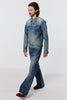 MASU BOYS BELL-BOTTOM JEANS - INDIGO / MBFW-PTB124-MASU Official Online Store