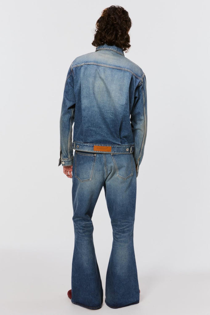 MASU BOYS BELL-BOTTOM JEANS - INDIGO / MBFW-PTB124-MASU Official Online Store