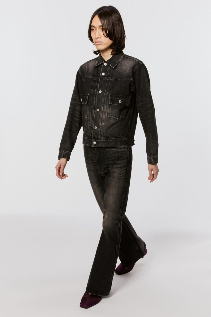 MASU BOYS DENIM JACKET - BLACK / MBFW-BLB124-MASU Official Online Store