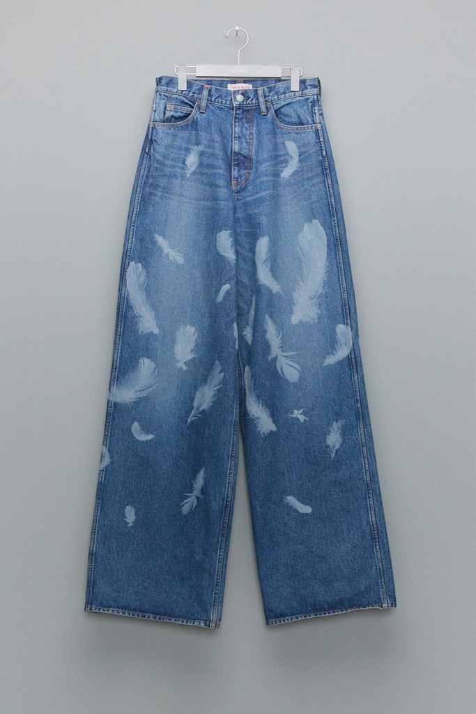 MASU BOYS FEATHER BAGGY JEANS - INDIGO / MBFW-PTB224L-MASU Official Online Store