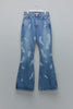 MASU BOYS FEATHER BELL-BOTTOM JEANS - INDIGO / MBFW-PTB124L-MASU Official Online Store