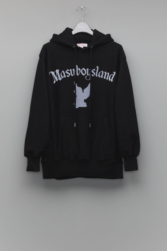 MASU BOYS LAND HOODIE - BLACK / MASS-CS0424I-MASU Official Online Store