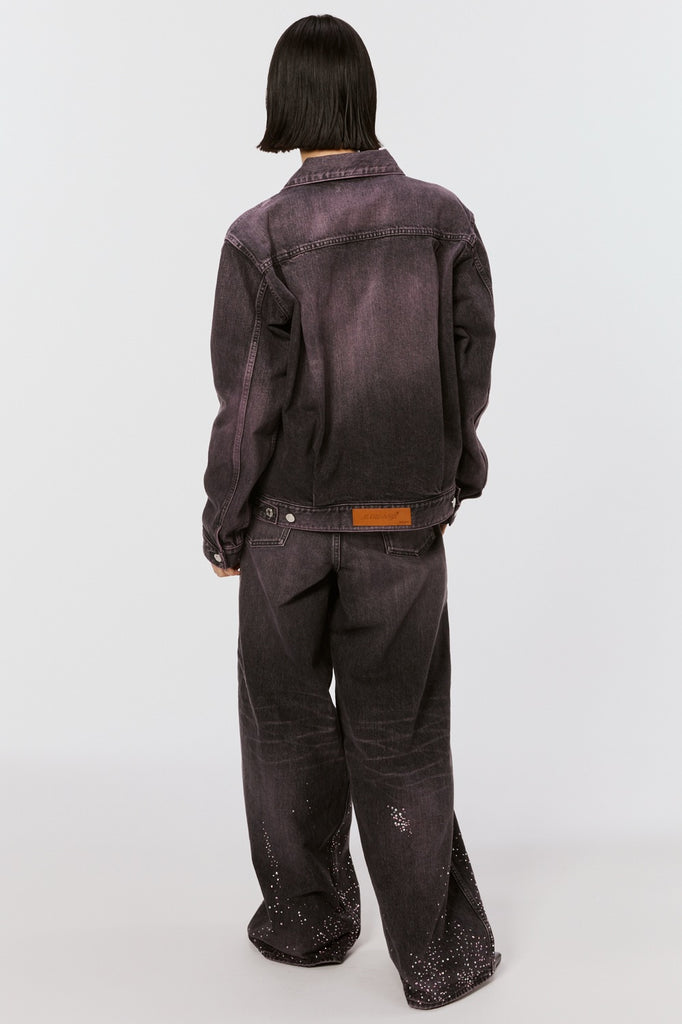 MASU BOYS STARDUST BAGGY JEANS - BLACK PINK / MBFW-PTB224C-MASU Official Online Store