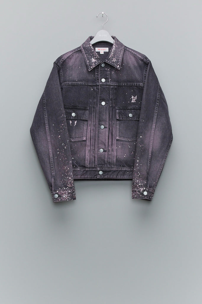 MASU BOYS STARDUST DENIM JACKET - BLACK PINK / MBFW-BLB124C-MASU Official Online Store