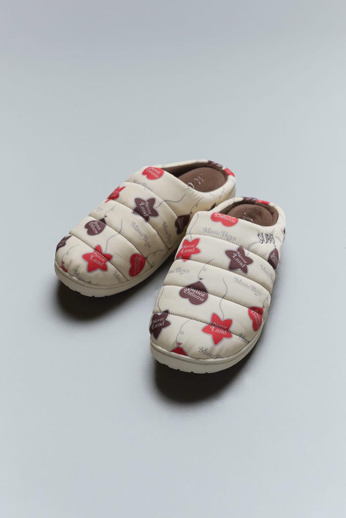 MASU X SUBU FALLING BALLOON SANDAL GRAPHIC BY VERDY - OFF WHITE / MPFW-OJ1724-MASU Official Online Store