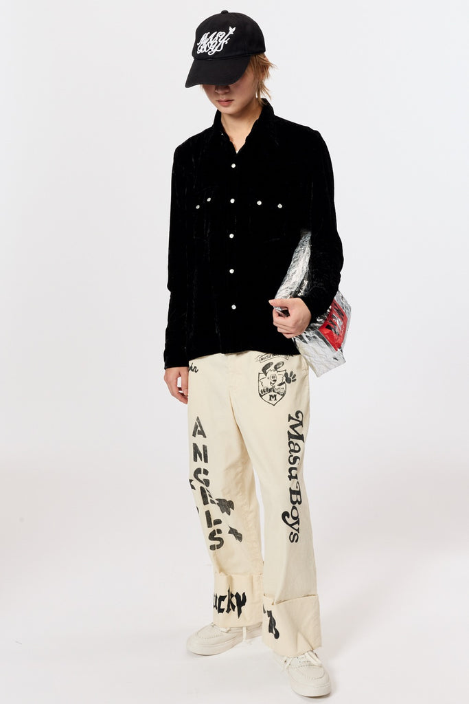 “MASU X VERDY” M.B.C. MEMORIAL PANTS - CREAM / M25K6PT009-MASU Official Online Store