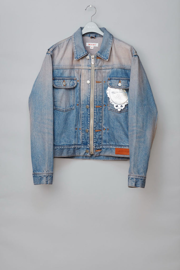 "MASUBOYS" DENIM JACKET OVER DYE / MBSS-BL0224-MASU Official Online Store