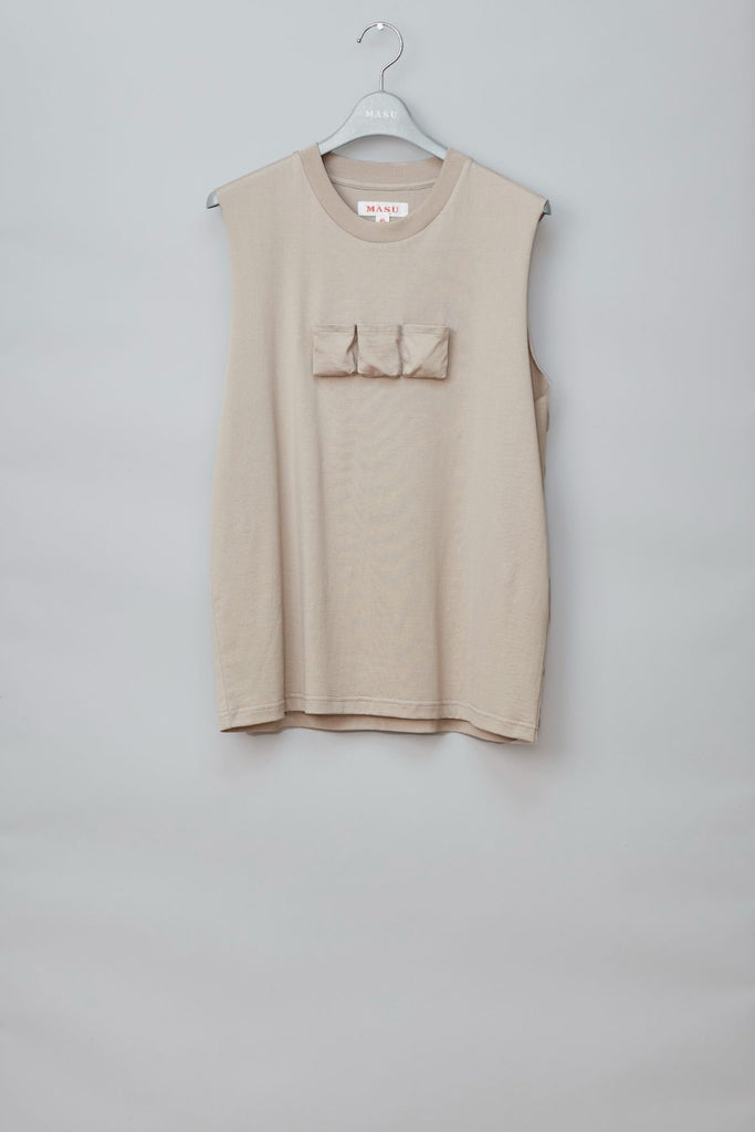 MINI POCKET SLEEVELESS TOP / MASS-CS0924-MASU Official Online Store