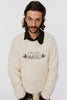 ORIGINAL MASU BRUSHED SWEATER - WHITE / MPFW-KN0424-MASU Official Online Store