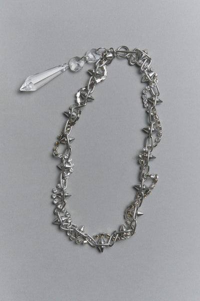 RAINDROP NECKLACE - CRYSTAL / MPFW-OJ1224-MASU Official Online Store